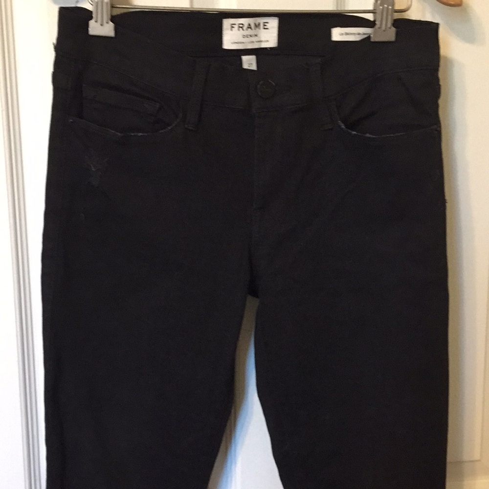 Frame denim skinny jeans size 27 - Picture 2 of 15